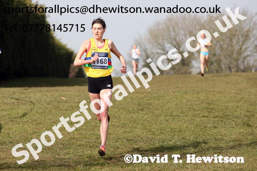 Senior womens 2016 Inter Counties Cross Country Champs. and Cross Challenge Final, Cofton Park, Birmingham. Photo: David T. Hewitson/Sports for All Pics